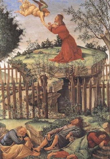 Sandro Botticelli Prayer in the Garden Norge oil painting art
